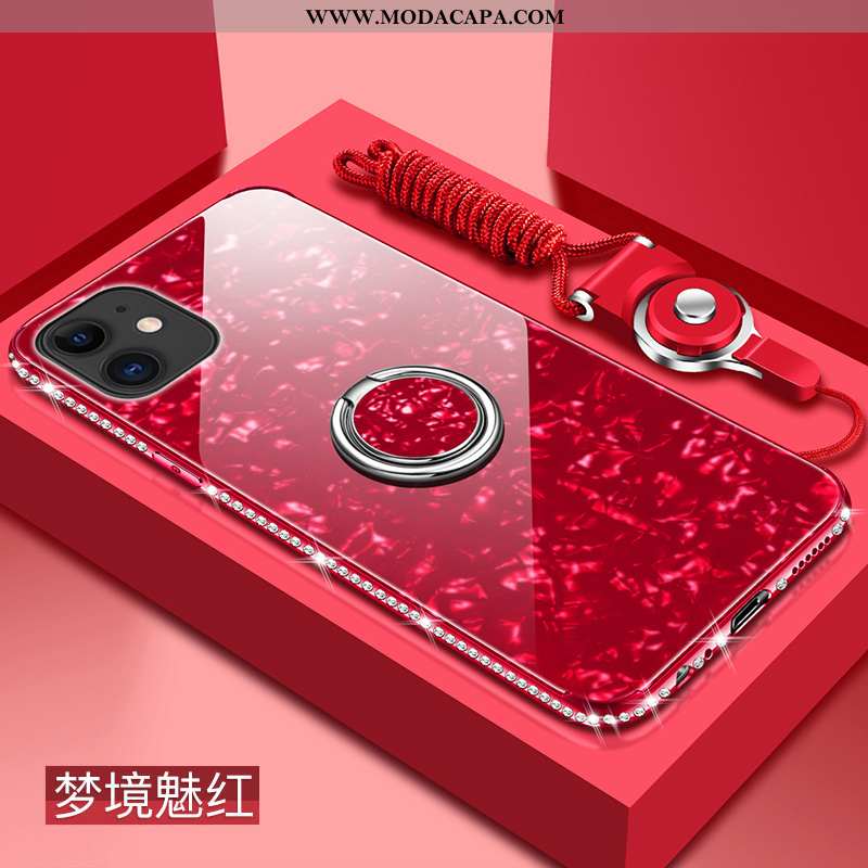 Capa iPhone 11 Tendencia Cases Soft Protetoras Vermelho Telemóvel Completa Online