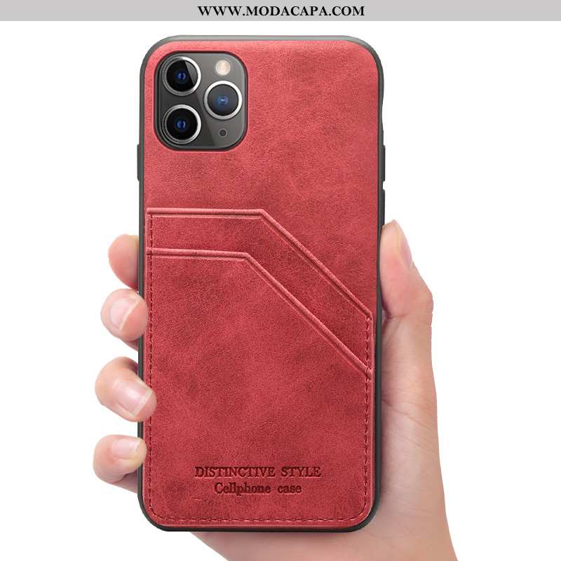 Capa iPhone 11 Carteira Cases Capas Telemóvel Marrom Couro Comprar