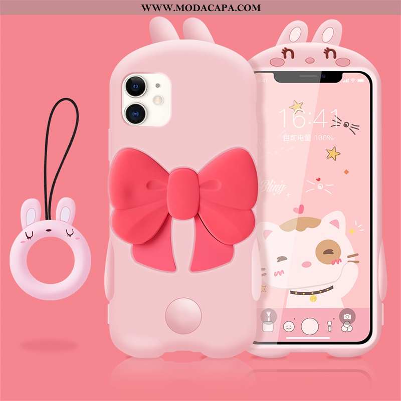 Capas iPhone 11 Silicone Nova Soft Bonitos Antiqueda Cases Promoção