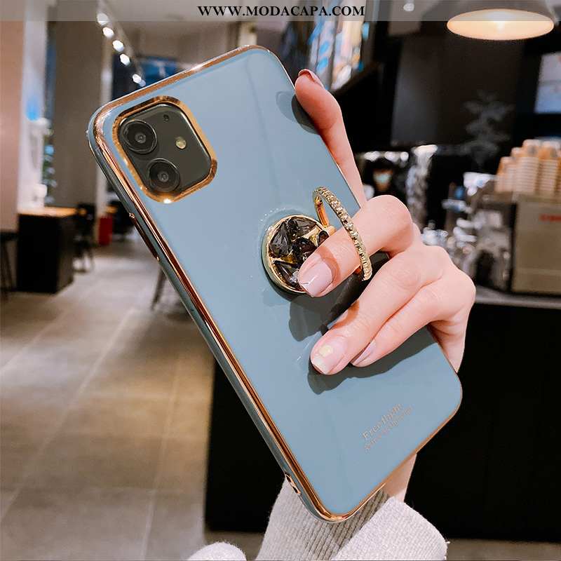 Capas iPhone 11 Tendencia Antiqueda Silicone Cinza De Grau Cases Completa Online