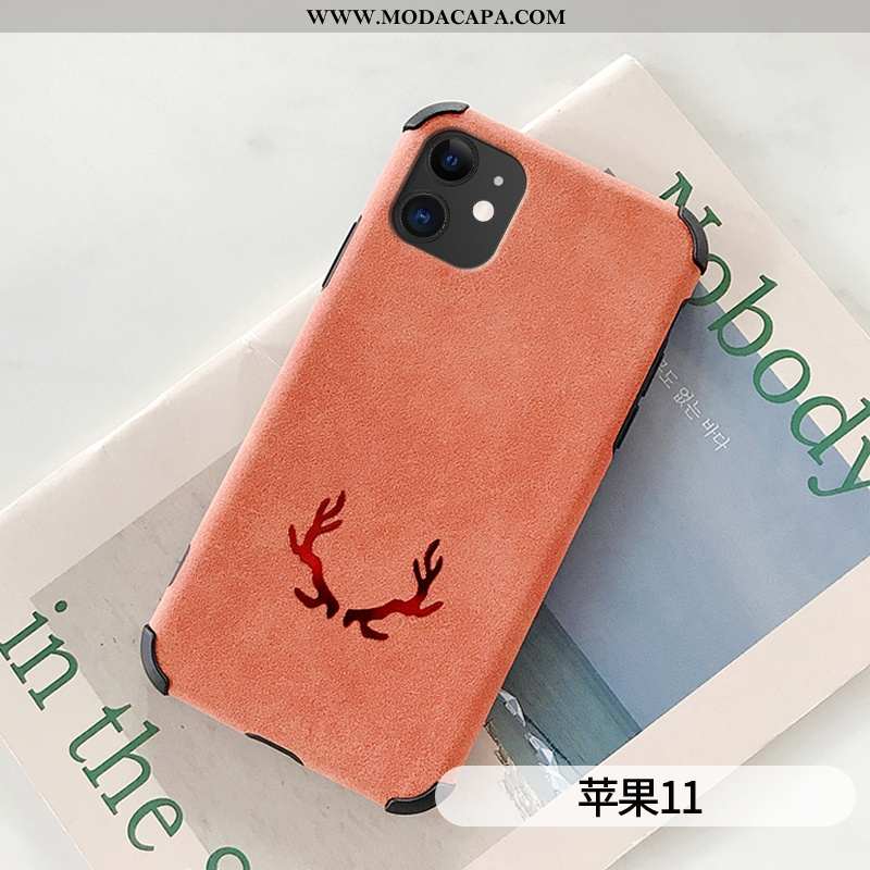 Capa iPhone 11 Slim Personalizada Vermelho Cases Silicone Criativas Soft Venda