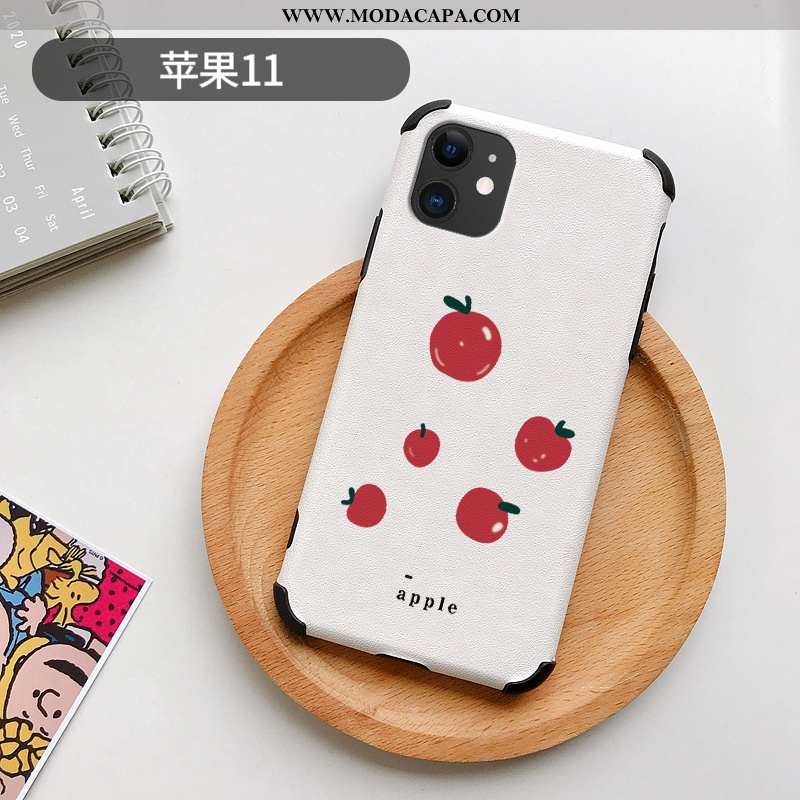 Capas iPhone 11 Personalizada Limão Seda Verão Protetoras Telemóvel Baratas