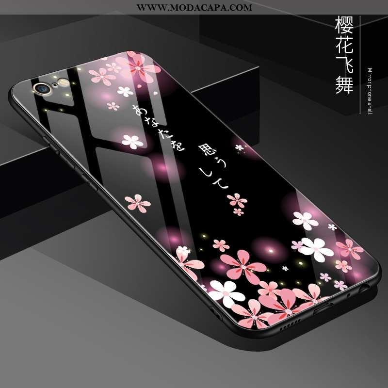 Capas iPhone 6/6s Plus Vidro Personalizada Soft Cases Tendencia Frente Online