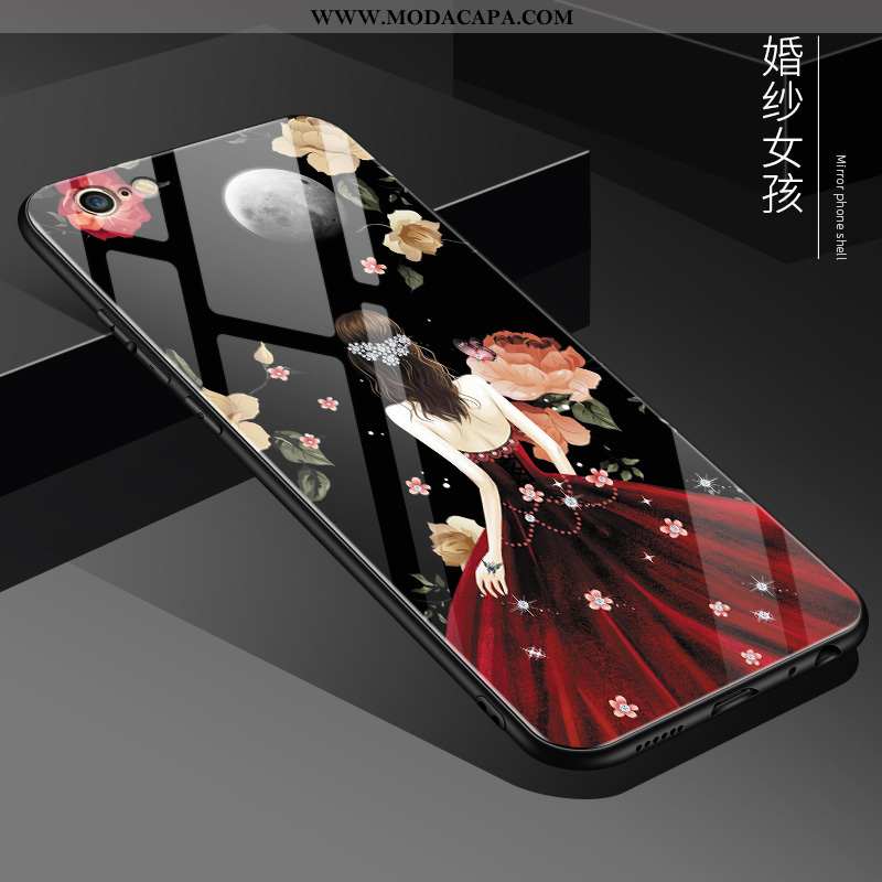 Capas iPhone 6/6s Plus Vidro Personalizada Soft Cases Tendencia Frente Online