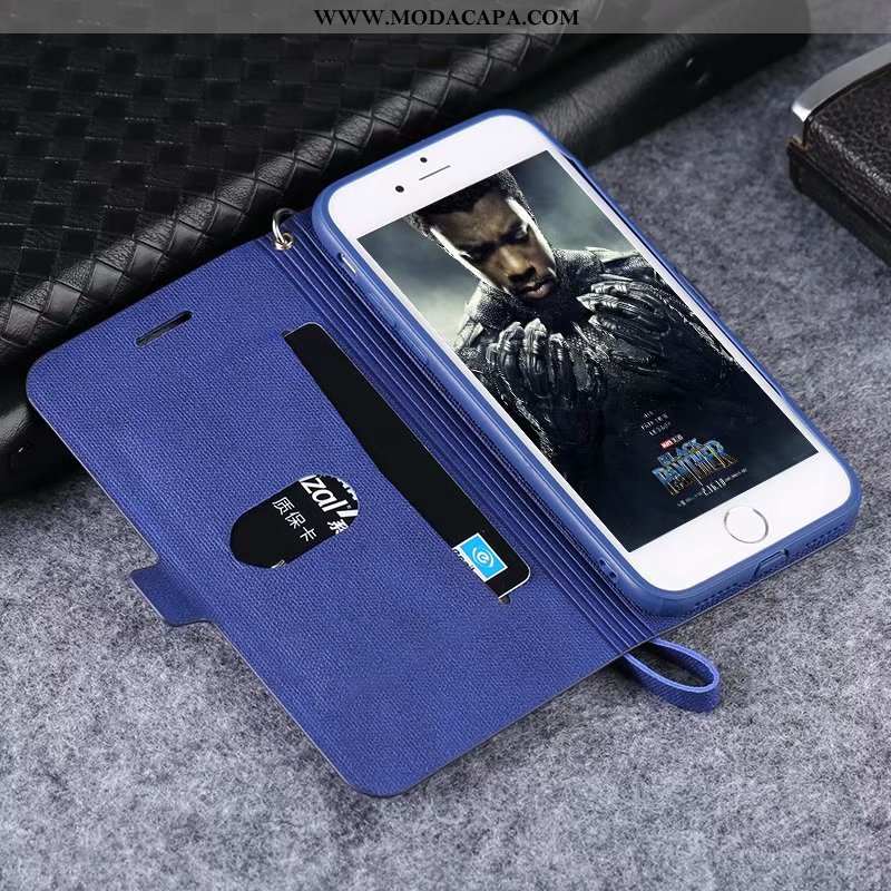 Capa iPhone 6/6s Plus Silicone Negócio Protetoras Cinza Cordao Cover Telemóvel Comprar