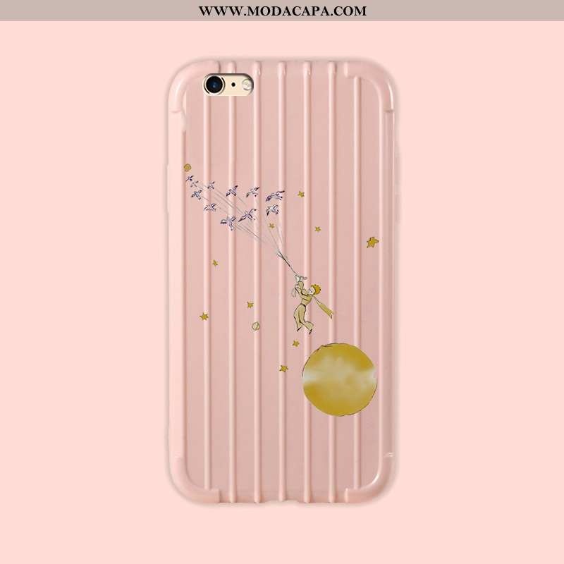 Capa iPhone 6/6s Estilosas Telinha Telemóvel Slim Antiqueda Personalizado Pintado Online