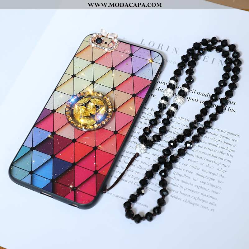 Capas iPhone 6/6s Protetoras Cases Soft Tendencia Colorida Antiqueda Comprar