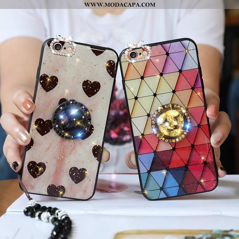 Capas iPhone 6/6s Protetoras Cases Soft Tendencia Colorida Antiqueda Comprar