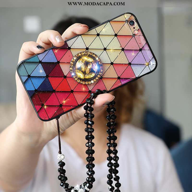 Capas iPhone 6/6s Protetoras Cases Soft Tendencia Colorida Antiqueda Comprar