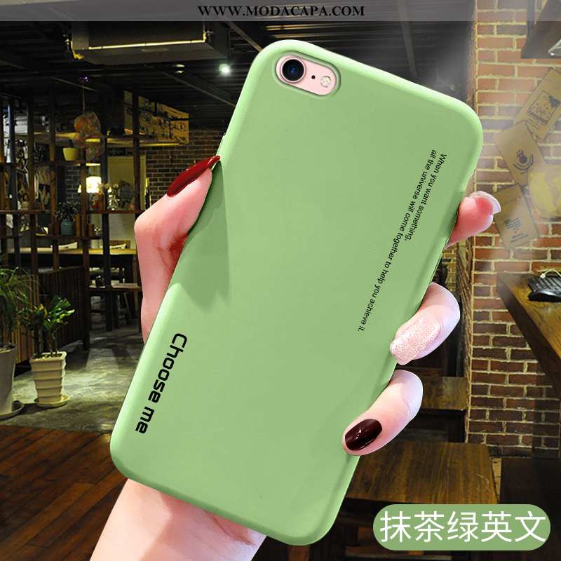 Capa iPhone 6/6s Silicone Criativas Antiqueda Completa Malha Pintado Telemóvel Barato