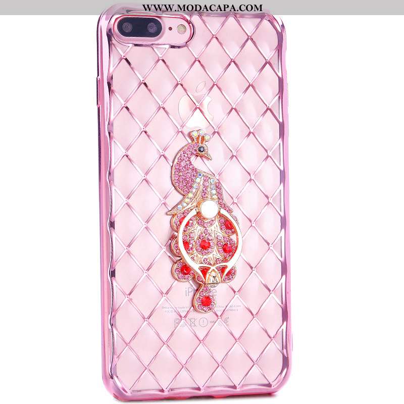 Capas iPhone 7 Plus Bonitos Cases Rosa Telemóvel Pu Online