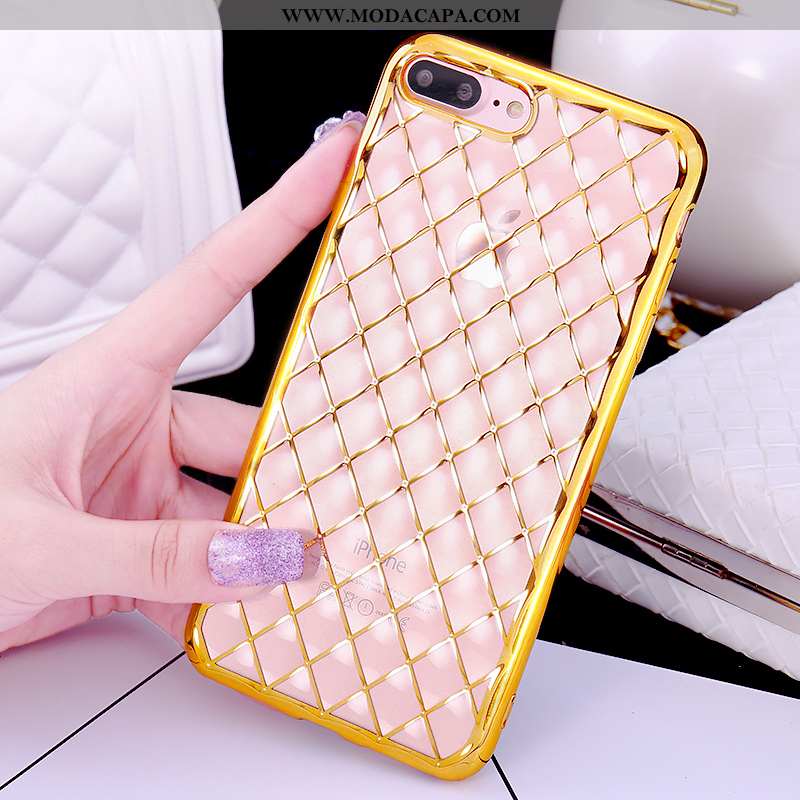 Capas iPhone 7 Plus Bonitos Cases Rosa Telemóvel Pu Online