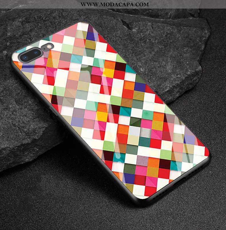 Capas iPhone 7 Plus Protetoras Telemóvel Colorida Cases Vidro Pato Baratas