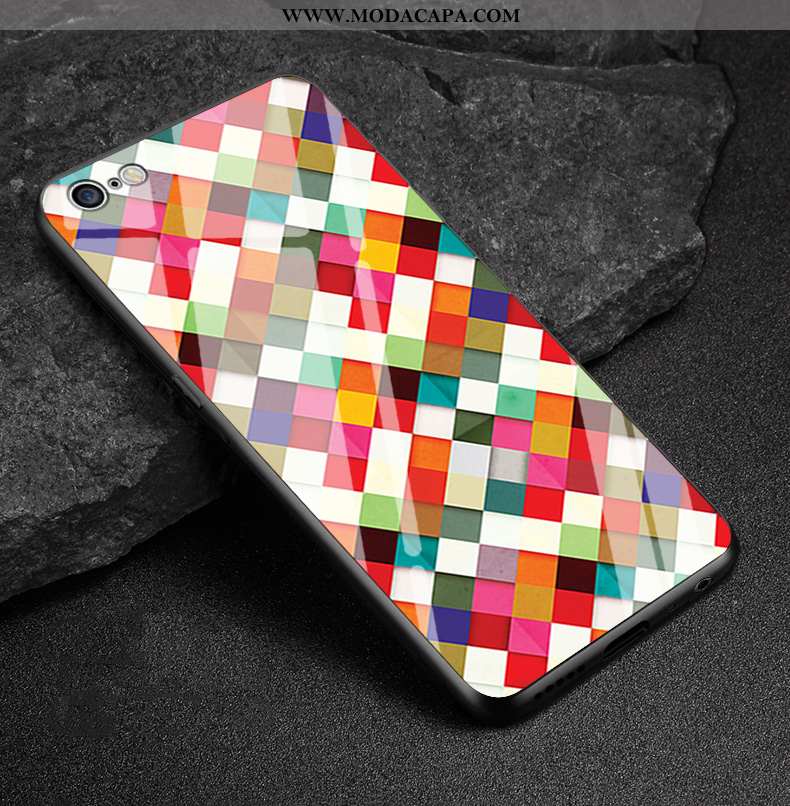 Capas iPhone 7 Plus Protetoras Telemóvel Colorida Cases Vidro Pato Baratas