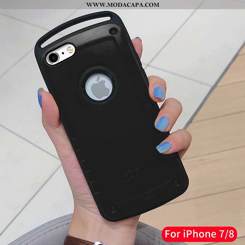 Capas iPhone 7 Tendencia Soft Silicone Cases Nova Completa De Grau Promoção