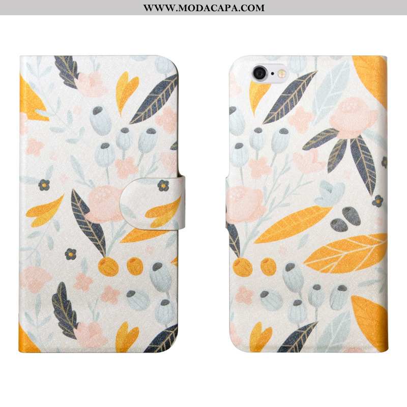 Capa iPhone 7 Personalizada Capas Completa Floral Azul Protetoras Simples Baratas