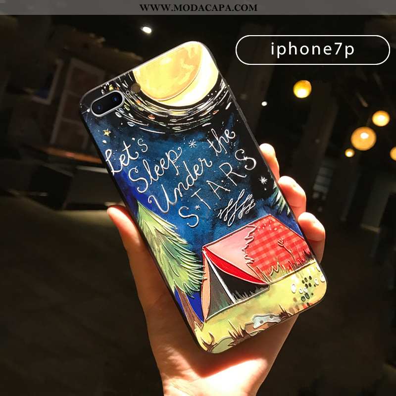 Capas iPhone 7 Soft Telemóvel Antiqueda Nova Personalizada Cordao Comprar