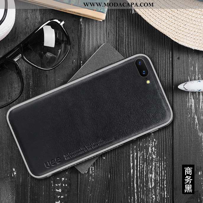 Capa iPhone 8 Plus Criativas Vaca Simples Couro Genuíno Super Protetoras Cases Baratos