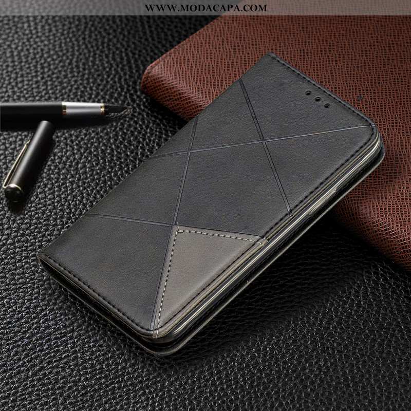 Capa iPhone 8 Plus Couro Cover Telemóvel Carteira Capas Completa Automatico Venda