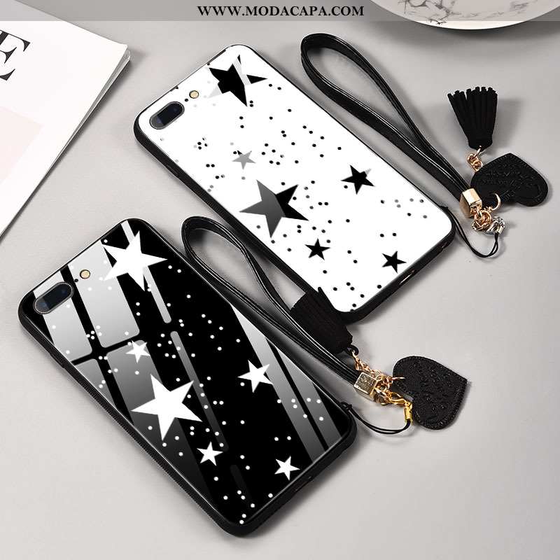 Capas iPhone 8 Plus Silicone Criativas Slim Personalizado Preto Resistente Vermelho Promoção