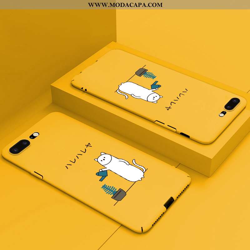 Capas iPhone 8 Plus Protetoras Tendencia Antiqueda Nova Desenho Animado Slim Malha Baratos