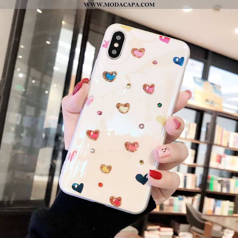 Capa iPhone X Tendencia Silicone Capas Antiqueda Telemóvel Super Malha Baratas