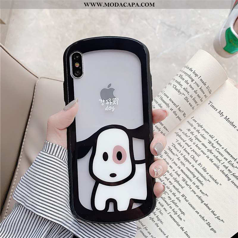 Capas iPhone X Personalizado Desenho Animado Fofas Casal Telemóvel Protetoras Baratos