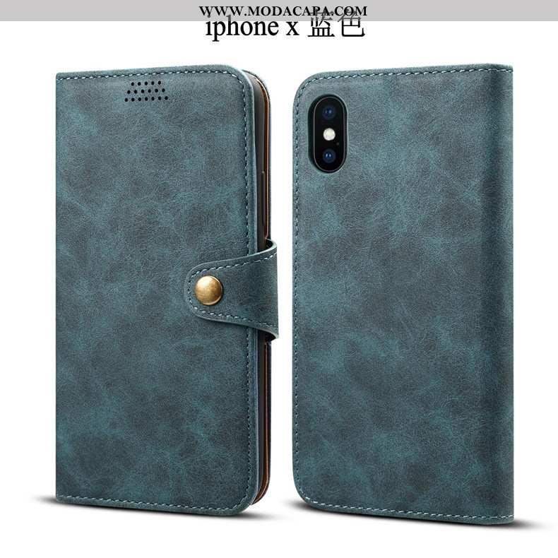 Capas iPhone X Tendencia Antiqueda Verde Protetoras Soft Telemóvel Promoção