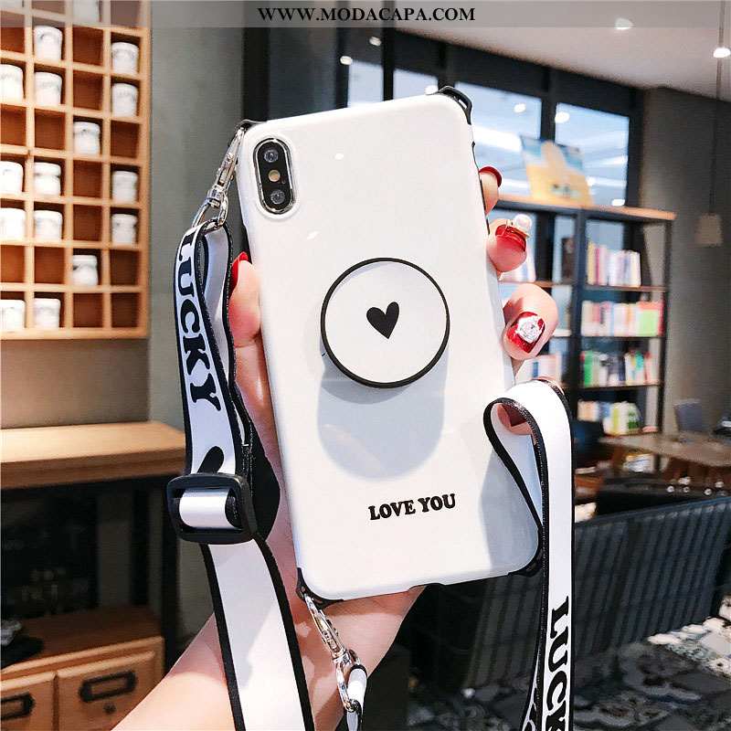 Capas iPhone X Personalizada Simples Super Casal Telemóvel Antiqueda Baratos