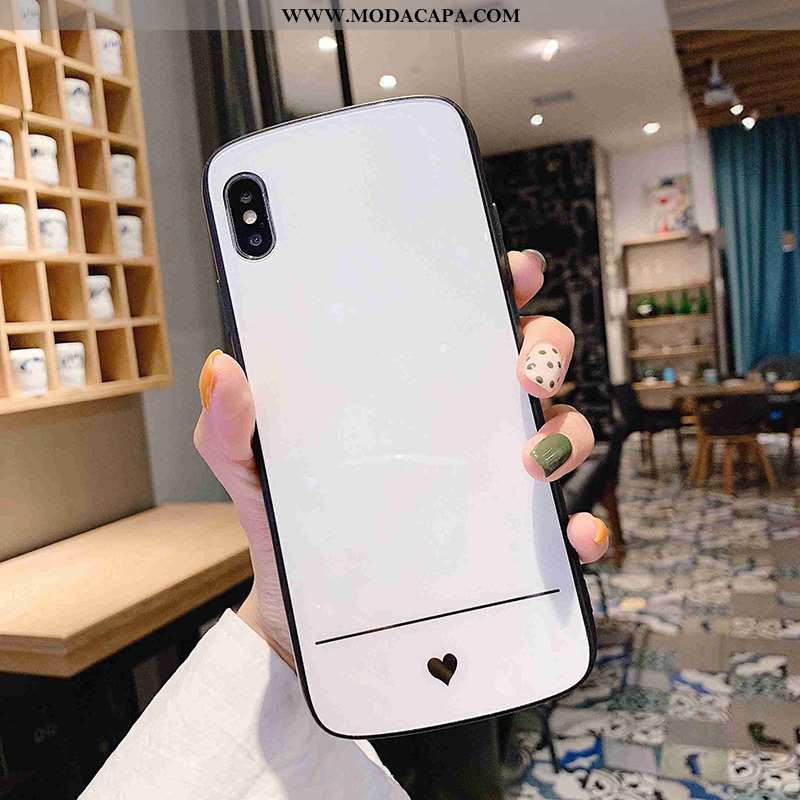 Capas iPhone X Criativas Tendencia Casal Frente Telemóvel Completa Personalizada Baratas