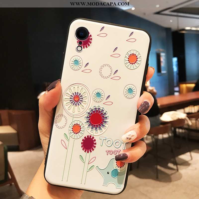 Capas iPhone Xr Tendencia Cases Antiqueda Personalizado Super Soft Venda