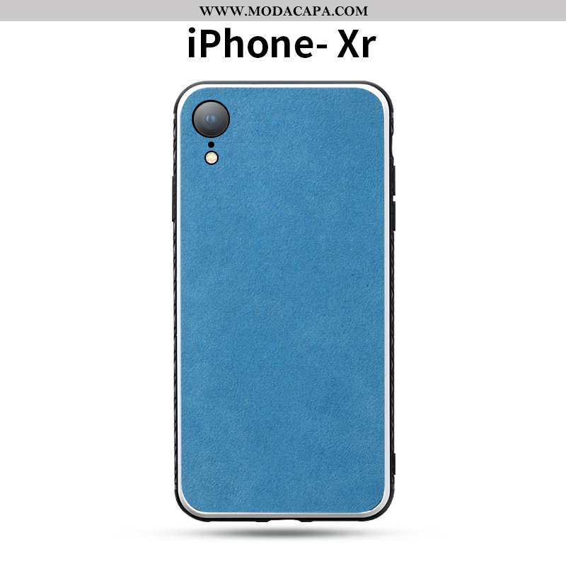 Capas iPhone Xr Casaco De Pele Silicone Fosco Cases Tendencia Telemóvel Baratas