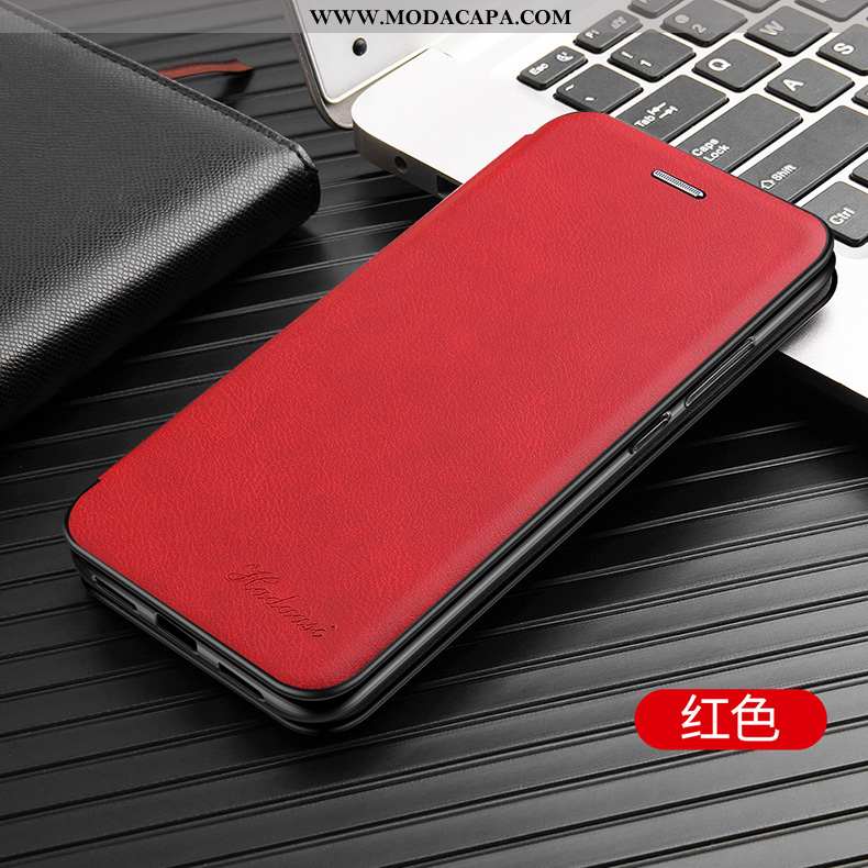 Capa iPhone Xr Silicone Telemóvel Vermelho Cases Completa Cover Antiqueda Venda