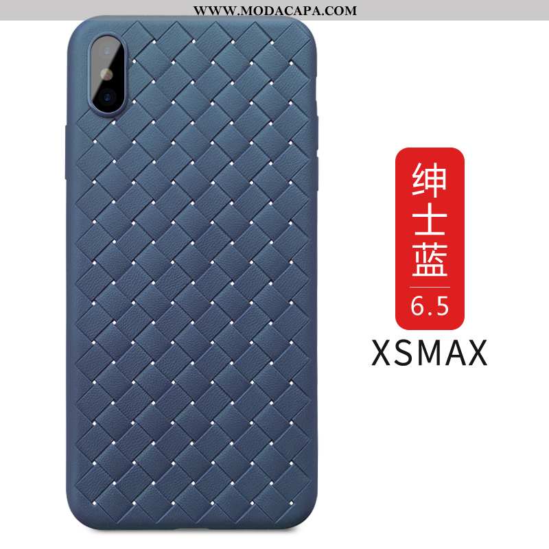 Capa iPhone Xs Max Super Calor Telemóvel Minimalista Preto Protetoras Antiqueda Venda