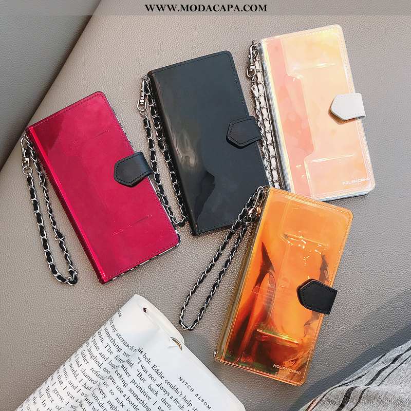Capa iPhone Xs Luxo Silicone Tendencia Protetoras Vermelho Completa Couro Baratas