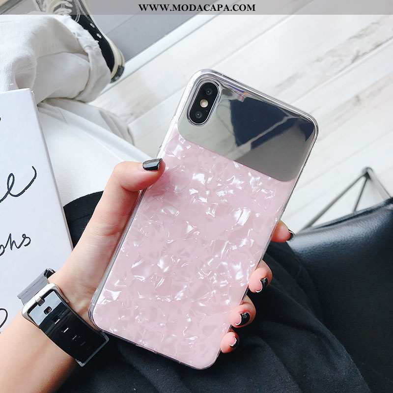 Capa iPhone Xs Capas Concha Telemóvel Branco Baratas