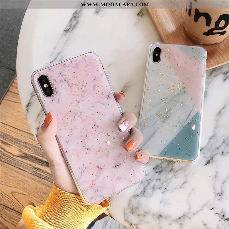 Capa iPhone Xs Tendencia Marmore Capas Nova Protetoras Personalizada Completa Barato