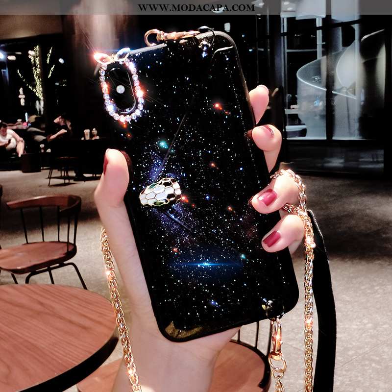 Capas iPhone Xs Personalizada Carteira Strass Tendencia Telemóvel Vermelho Online