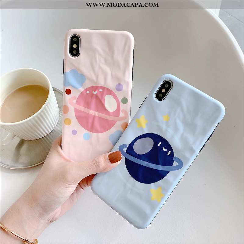 Capas iPhone Xs Protetoras Completa Casal Cases Colorida Criativas Bola Barato