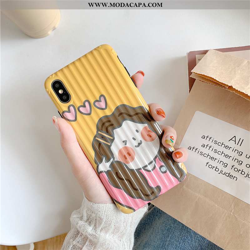 Capa iPhone Xs Protetoras Silicone Casal Cases Completa Antiqueda Criativas Venda