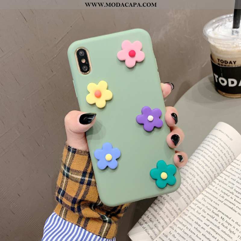 Capa iPhone Xs Soft Completa Capas Telemóvel Antiqueda Cases Silicone Promoção