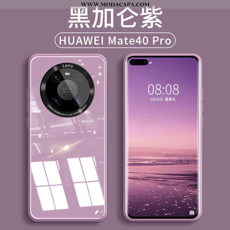 Capa Huawei Mate 40 Pro Tendencia Nova Telemóvel Frente Vidro Antiqueda Protetoras Baratas