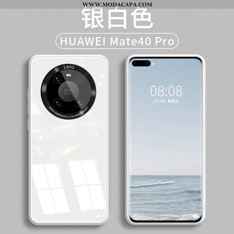 Capa Huawei Mate 40 Pro Tendencia Nova Telemóvel Frente Vidro Antiqueda Protetoras Baratas