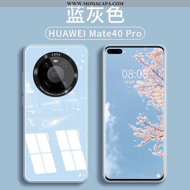 Capa Huawei Mate 40 Pro Tendencia Nova Telemóvel Frente Vidro Antiqueda Protetoras Baratas