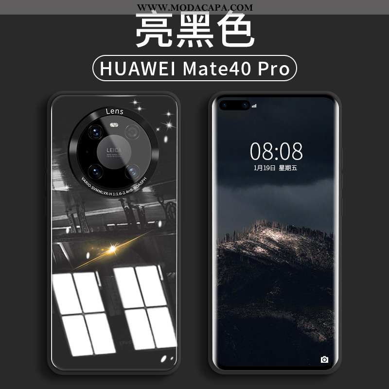 Capa Huawei Mate 40 Pro Tendencia Nova Telemóvel Frente Vidro Antiqueda Protetoras Baratas