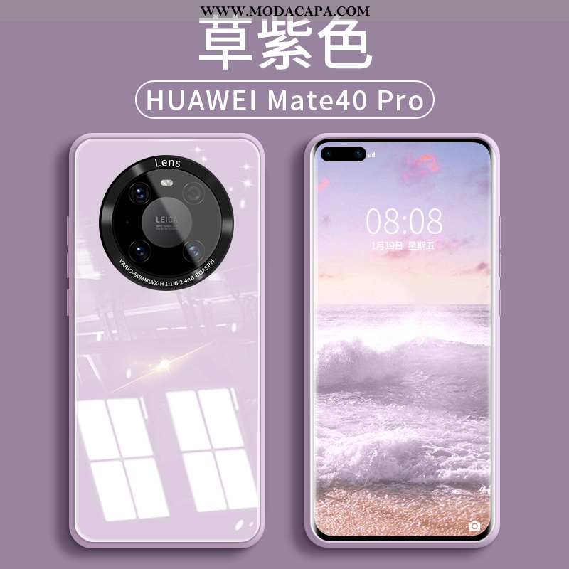 Capa Huawei Mate 40 Pro Tendencia Nova Telemóvel Frente Vidro Antiqueda Protetoras Baratas