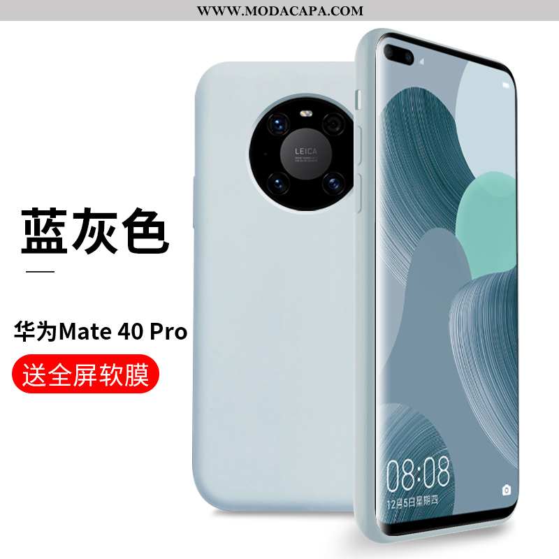 Capas Huawei Mate 40 Pro Silicone De Grau Original Slim Minimalista Casal Nova Online