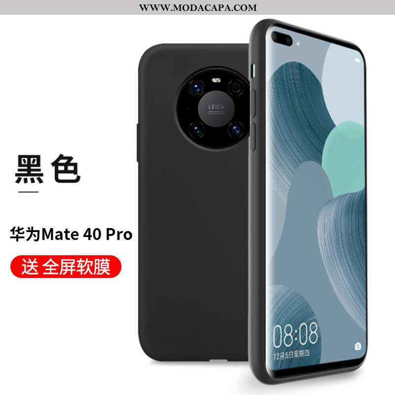 Capas Huawei Mate 40 Pro Silicone De Grau Original Slim Minimalista Casal Nova Online