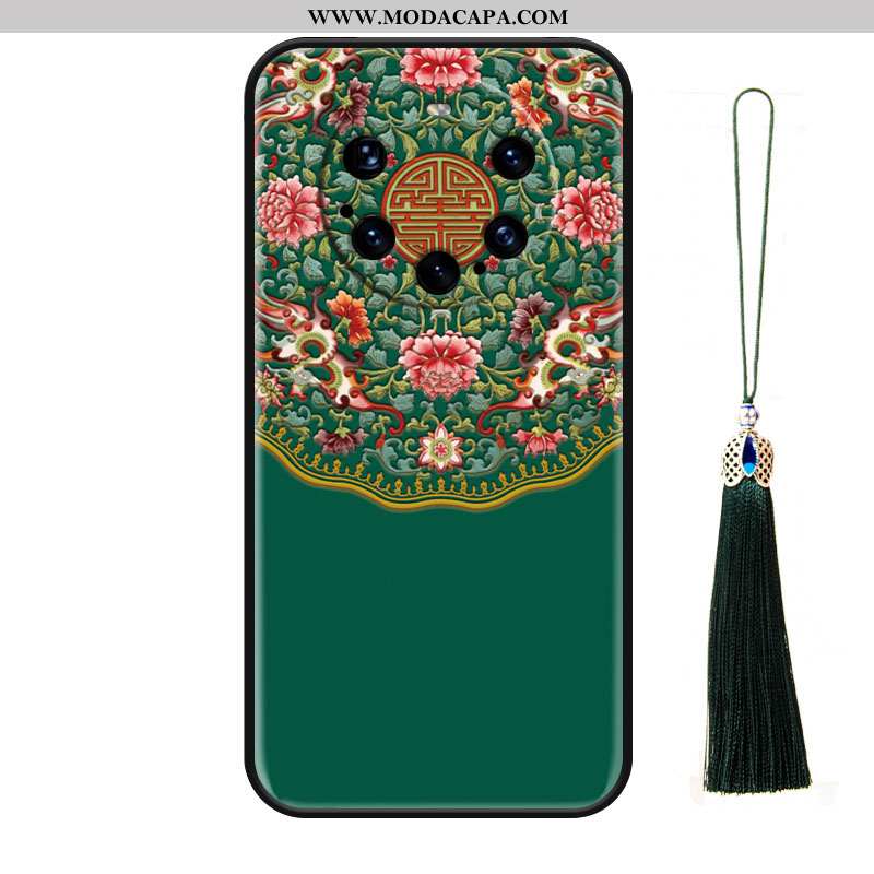 Capas Huawei Mate 40 Pro+ Vintage Franja Protetoras Midi Personalizado Telemóvel Venda