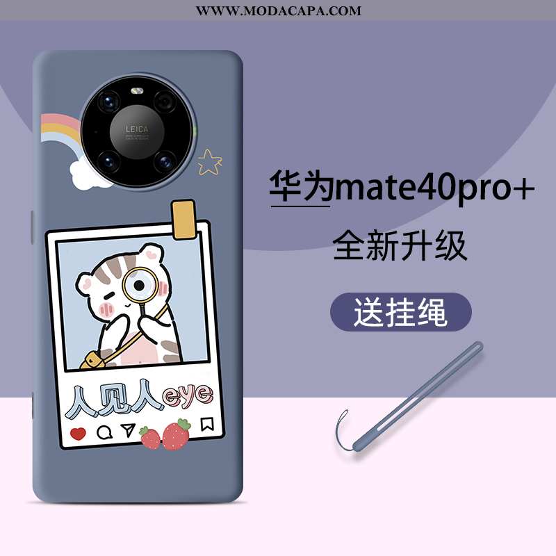 Capa Huawei Mate 40 Pro+ Silicone Novas Telemóvel Antiqueda Soft Bonitos Criativas Comprar